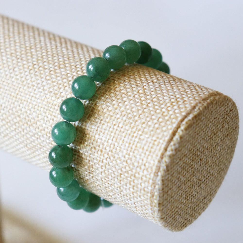 Bracelet en Aventurine verte-3