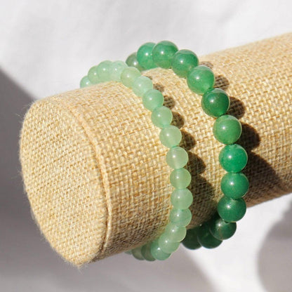 Bracelet en Aventurine verte-0