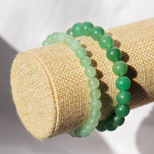 Bracelet en Aventurine verte-0
