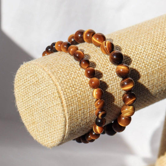 Tiger Eye Bracelet ✦ Evil eye protection and self-confidence-0
